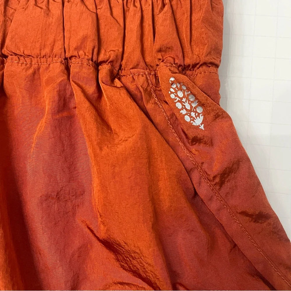 Free People Movement Rust/Burnt Orange Way Home Athletic Shorts- Small - Picture 8 of 13